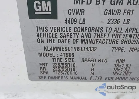 2022 Buick Encore Gx Awd Select from USA, damaged, VIN KL4MMESL1NB114332